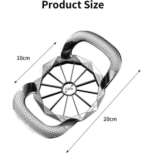 Stainless Steel Apple Corer Slicer Cutter Fruit Kitchen Tool for Apple Orange Tomato 1