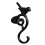 Elegant 4x Space Saving Wall Hook Key Holder Coat Hook for Kitchen Mudroom Bags 4
