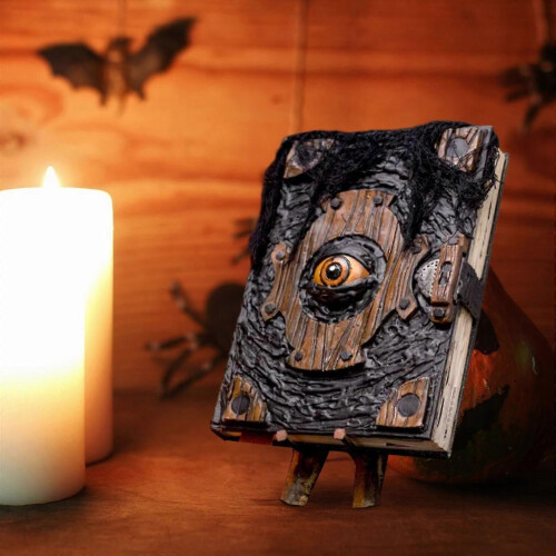 Halloween Curse The Devil's Eye Horror Decor Magic Book Decoration Props Handicrafts 2