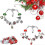 Sunmostar Mädchen Weihnachtskalender-Armband-Schmuckset 1