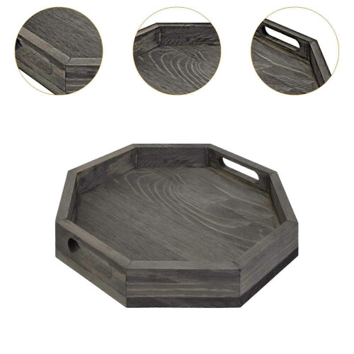 Multipurpose Decorative Tray for Serving Cheese Fruit Vegetable and Jewelry Storage 2