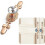 6 Pack Gold Crystal Diamond Door Knobs Furniture Handle Set 5