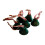 6 Pack Christmas Bell Ornaments Hanging for Festive Tree Decor Green 1