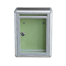 Wall Mount Transparent Mailbox for Paint Storage