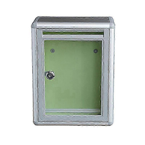 Wall Mount Transparent Mailbox for Paint Storage