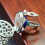5pcs Enamel Perfume Locket Pendant Necklace Charm 4