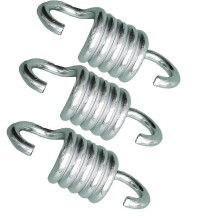 Crochets à ressort en acier robustes (400 kg) pour suspension de hamac/balançoire, 3 pièces