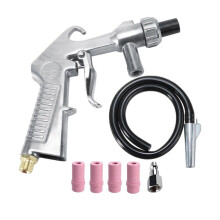 Portable Sand Blasting Kit for Media Blasting with Air Quick Adapter