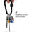 5pcs 1/4 Hex Handle Keychain Quick Change Screwdriver Bit Holder Set Ext Rod Screw Adapter 2