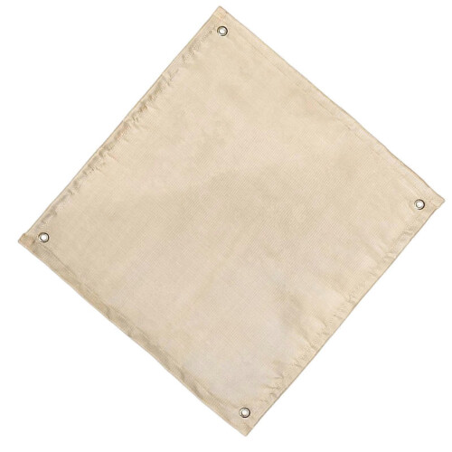 2pcs Heat Resistant Fireproof Mat Cloth Thermal Insulation Large and Medium 2