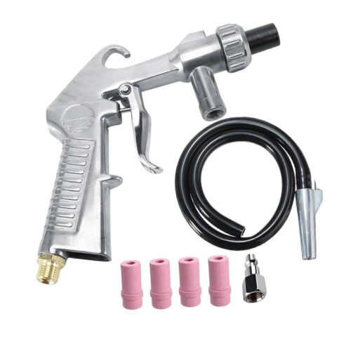 Portable Sand Blasting Kit for Media Blasting with Air Quick Adapter 1