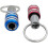 5pcs 1/4 Hex Handle Keychain Quick Change Screwdriver Bit Holder Set Ext Rod Screw Adapter 4