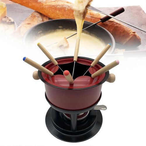 Topf für eingedicktes Käsefondue für festliche Desserts 1