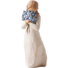 Décorations en imitation bois sculpté, bouquet, figurine, style de modélisation de personnage J