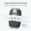 Industrial UART USB to 8CH RS485 Isolated Converter for 35mm Standard Rail Stackable Black 2