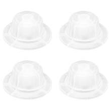 Tapas redondas para tuercas de ventilador de pedestal, fáciles de limpiar (4 unidades)