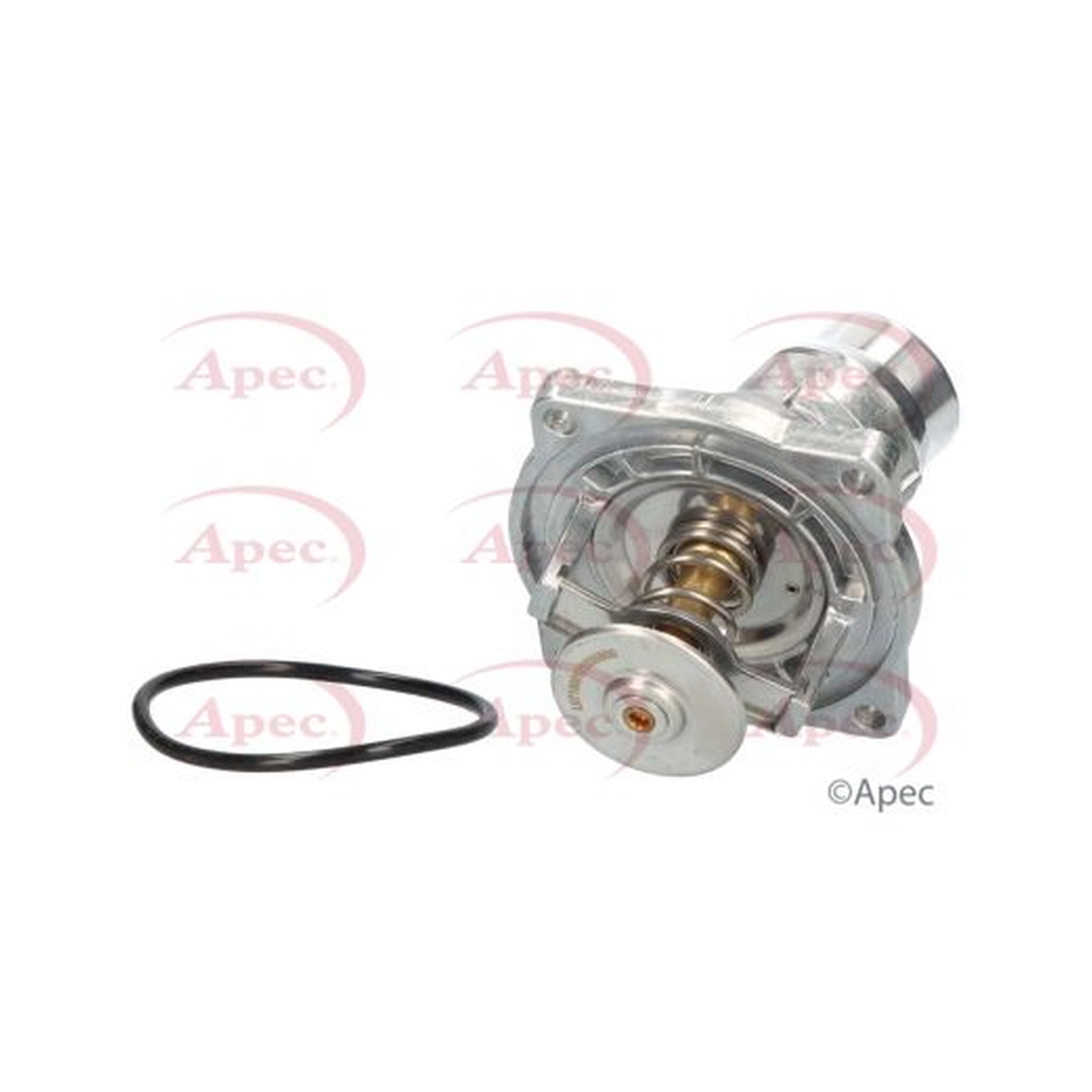 Coolant Thermostat fits BMW 535 E39 3.5 96 to 03 11531436386 11531437526 Apec - Image 18