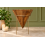 Iron and Mango Wood Cone Side Table 1