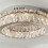 Endon Swayze 1LT Chrome Flush Ceiling Light 61340 6