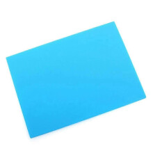 Heavy Duty Fireproof Hearth Rug Mat for Fireplace Wood Stove Fire Pit Blue
