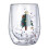 Double Wall High Borosilicate Glass Christmas Tree Mug 300ml Espresso Cup 1