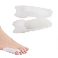 Zehenspreizer mit einem Loch zur Korrektur von Valgus-Zehen bei kleinen Zehen – Premium-Fußorthese