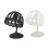 Robusto e durevole, set da 2 pezzi con tappi cavi, portatile e facile da installare, bianco 45 cm, nero 40 cm. 1