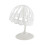Robusto e durevole, set da 2 pezzi con tappi cavi, portatile e facile da installare, bianco 45 cm, nero 40 cm. 4