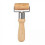 4 Pack Wooden T-Shape Rolling Pins for Baking Comfortable Grip Manual Dough Roller 4 Pcs 1