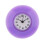 Orologio da bagno bianco impermeabile con ventosa, timer per doccia viola 1