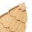 Bamboo Christmas Tree Serving Tray for Festive Snack Plate Decoration 5