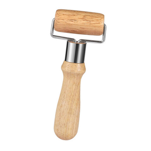 4 Pack Wooden T-Shape Rolling Pins for Baking Comfortable Grip Manual Dough Roller 4 Pcs 1