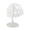 Robusto e durevole, set da 2 pezzi con tappi cavi, portatile e facile da installare, bianco 45 cm, nero 40 cm. 3