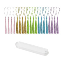 Creative DIY Bookmark Ornament Craft Keychain Decor Kit 15x2.4cm 15cmx2.4cm