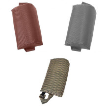 3-teiliges Set grau-schwarzer Outdoor-Loungekissen für Terrasse und Garten