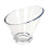 Smooth Acrylic Salad Bowl Multipurpose Mixing Serving Container for Popcorn Snacks 20X18cm 4