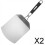 Professional Folding Metal Pastry Peel 2-3 Pack Pizza Oven Baking Tool 2 Pcs 3