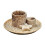 Multipurpose Ceramic Incense Holder Candle Holder Sage Holder for Burning Beige 1