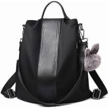 Wasserdichter Damen-Nylon-Rucksack mit Diebstahlschutz, Damen-Rucksack, Tagesrucksack, Schulrucksack, Schultertasche