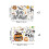 2025 Halloween 4pcs Pumpkin Ghost Double Sided Printed Static Cling Glass Stickers Decor 3