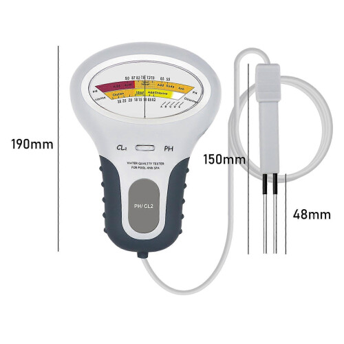 Home Pool Water Quality Tester Compact Quick Test Kit for Swimming pc102 2