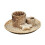 Multipurpose Ceramic Incense Holder Candle Holder Sage Holder for Burning Beige 2