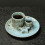 Multipurpose Ceramic Incense Holder Candle Holder Sage Holder for Burning Blue 3