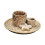 Multipurpose Ceramic Incense Holder Candle Holder Sage Holder for Burning Beige 3