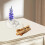 Multipurpose Ceramic Incense Holder Candle Holder Sage Holder for Burning White 5