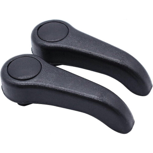 1 Pair SHLPDFM Black Seat Handle Lever Pull Set for Renault Clio MK2 Left Right