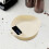 Digital Coffee Bean Scale with Bean Tray LED Digital Display Electronic Baking Scales Beige 5