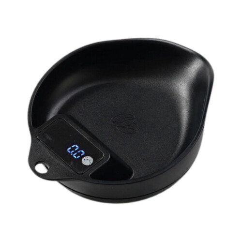 Digital Coffee Bean Scale with Bean Tray LED Digital Display Electronic Baking Scales Black 2