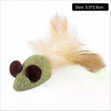 Catnip Ball Chasing Game Toy for Healthy Cats Edible Cat Mint Cleaning Teeth Pet Supplies 09 A10