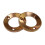 2Pcs 64mm Flat Coffee Burrs Replacement Parts for Espresso Machine Coating Surface 1